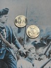 1776 2026 P Revolutionary Quarter Error  Crown Die Chip On The Back Of The Hat