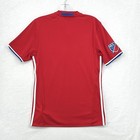 Fc Dallas Jersey Mens Small Red Mls Soccer Adidas Advocare Climacool 16-17