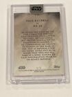 Paul Reubens As Rx-24 2018 Topps Star Wars Stellar Autograph Card Auto 1 1