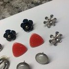 Lot Of 6 Vintage - Modern Costume Earrings Studs Mix