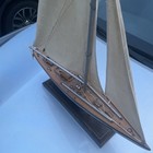 36 Inch Yacht Wooden Model  Sailboat Tall 55   
