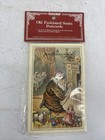 New Vintage Rare Set 12 Shackman Old Fashioned Santa Postcards