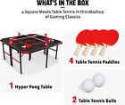 Eastpoint Sports Hyper Pong 4-way Table Tennis - Four Square Ping Pong Mashup
