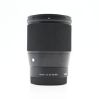 Sigma Af 16mm F1 4 C Dc Dn Contemporary 017 Lens Sony E-mount  880
