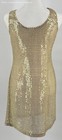 90s Frederick s Of Hollywood Women s Gold Dress - Size M