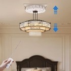 110lbs 4m Electric Chandelier Lifting Pendant Light Hoist Lifter System W remote