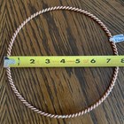 Tensor Ring  Lost Cubit  177mhz  Emf Protection  8 Gauge  Brazed   