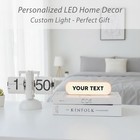 Personalized Light Box  Custom Lightbox  Custom Text Led Sign  Personalized Gift