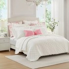 Armoire Collection Full queen Ruffle Quilt White