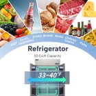 Icecasa 48  Commercial Reach In Refrigerator Split Door 33 Cu ft Stainless Steel