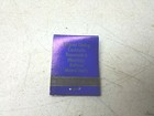 Mauston Motel The Alaskan Dining I90-94 Wisconsin Vintage Advertising Matchbook