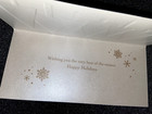 Papyrus Christmas Boxed Greeting Cards - Gold Xmas Trees 16 Count