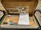 Krowne Royal Series 17-108wl 1 15 Gpm Wall-mount Pre-rinse Faucet With 8  Center