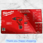Milwaukee Tool 2401-22 M12 1 4  Hex Screwdriver   2  Cp 1 5 Batteries  M12 New