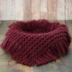 Newborn Photography Baby Posing Layer Props Basket Filler  wine 