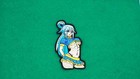 Aqua Babe Embroidered Patch