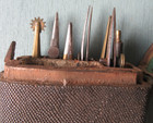 Antique Georgian Shagreen Etui  Drafting Tool Kit  Architect Or Cartography Box