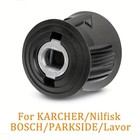 1pcs Pressure Washer Hose Connector Adapter M22 Female To Quick Socket