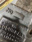 Vintage Columbian No  503 Solid Bench Vise 3 25  Made Usa Cleveland Ohio