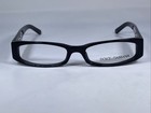 Dolce   Gabbana Dg3052 501 Nos Italy Shiny Black Eyeglasses Frame 51-16-135
