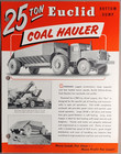  2  1950s Euclid 25 Ton Coal Mine Hauler   Equipment Sales Brochures B1-15
