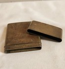Vintage Brass No 7 Cigarette-card-match Holder Made In Japan