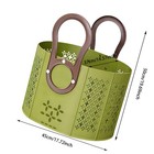 Plastic Laundry Basket Dirty Clothes Hamper With Handles Clothes Organizer