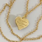 Vivienne Westwood Petra Necklace Gold Shell Heart W drawstring  e0146