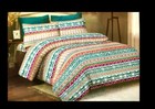 Diya Egyptian Comfort 1800 Thread Ct 6pc Full Printed Bed Sheet Set silky Smooth