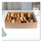 Sct 1268 13 5  X 9 88  X 3 38  Kraft Paper Donut Trays - Brown  150 ct  New