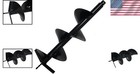 Efficient 10-inch Auger Digging Bit - Universal 3 4-inch Shaft For Easy Drilling
