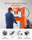 50 T Hydraulic Shop Press Hydraulic Press With Press Plate For Bending
