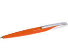 S t  Dupont Jet 8 Ball Point Pen  Orange With Chrome Appointments 444104 Nib