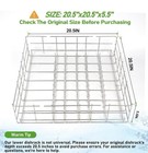 W10161215 For Whirlpool Dishwasher Racks  The Size Of This Product Is 20 5  Deep