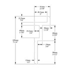 Outwater 7-1 2 face X 78 long  Primed White Polyurethane Crown Moulding