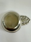 Vintage Royal Holland Pewter Bowl With Decorative Handle  Made In Holland