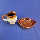 Vintage Novelty Amish Country Pennsylvania Dutch Country Ceramic Creamer Server