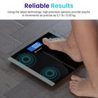 Bathroom Scale For Body Weight  Highly Accurate Digital Electronic