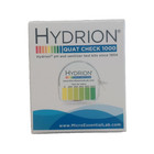 Qc-1001  Hydrion Quat Quaternary Sanitizer Solution Test Tape Roll 0-1000ppm