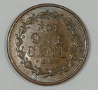 1863 Civil War Token United States Brown Unc   Not One Cent