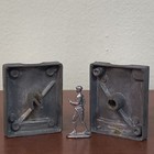 1930s Home Foundry Rapaport Junior Caster Soldier Mold Ww1 Bonus Doughboy Figure