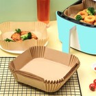 New Air Fryer Disposable Paper Liner Non-stick Baking Oil-proof Liners Square