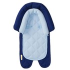 Baby   Toddler 2-in-1 Car Seat Head Support - Blue