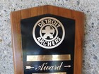 Vintage 1976 Detroit Archers Club Championship Plaque