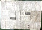 Japanese Vintage Old Maps 1904 Meiji Era Hokkaido Travel Guide Map 53  76cm F s
