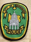 Greensburg Pennsylvania Police Patch Shoulder Size
