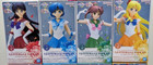Sailor Moon 30th Anniversary The Movie Glitter   Glamours Sailor Figure Set Of 4