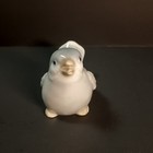 Vintage Omc Otagiri Bird Figurine Porcelain Blue Gray White Japan Porcelain