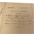 Civil War Document 1st Maine Captain Augustus Merrill Medal Of Honor Awardee