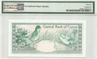 Cyprus 10 Pounds 1982 In 66epq By Pmg  Great Note